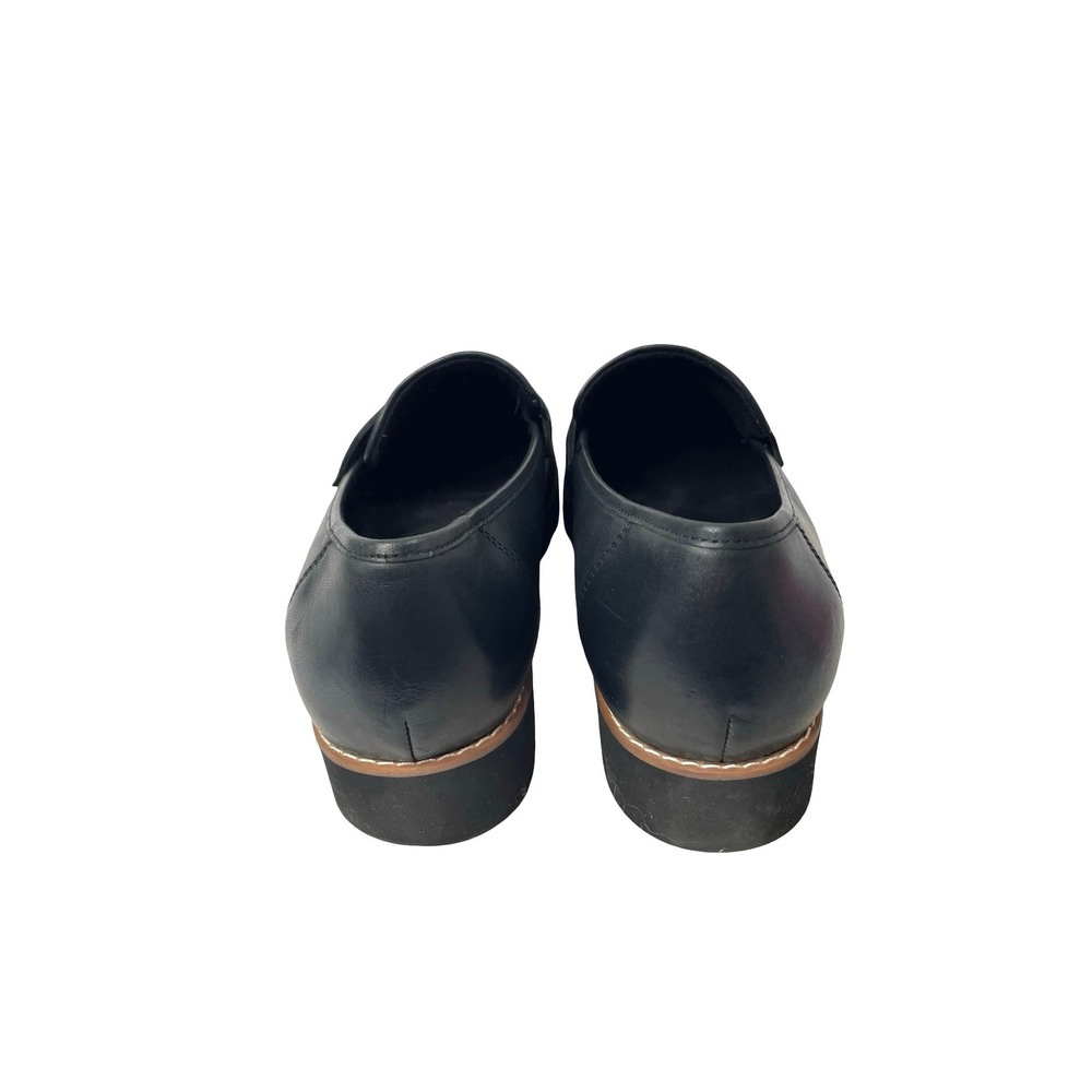 Vionic Cheryl II Lug leather Penny Loafers Size 9 Wide black - Picture 6 of 9